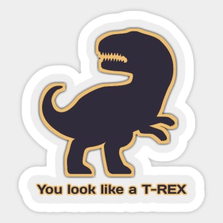 Funny T-Rex Sticker